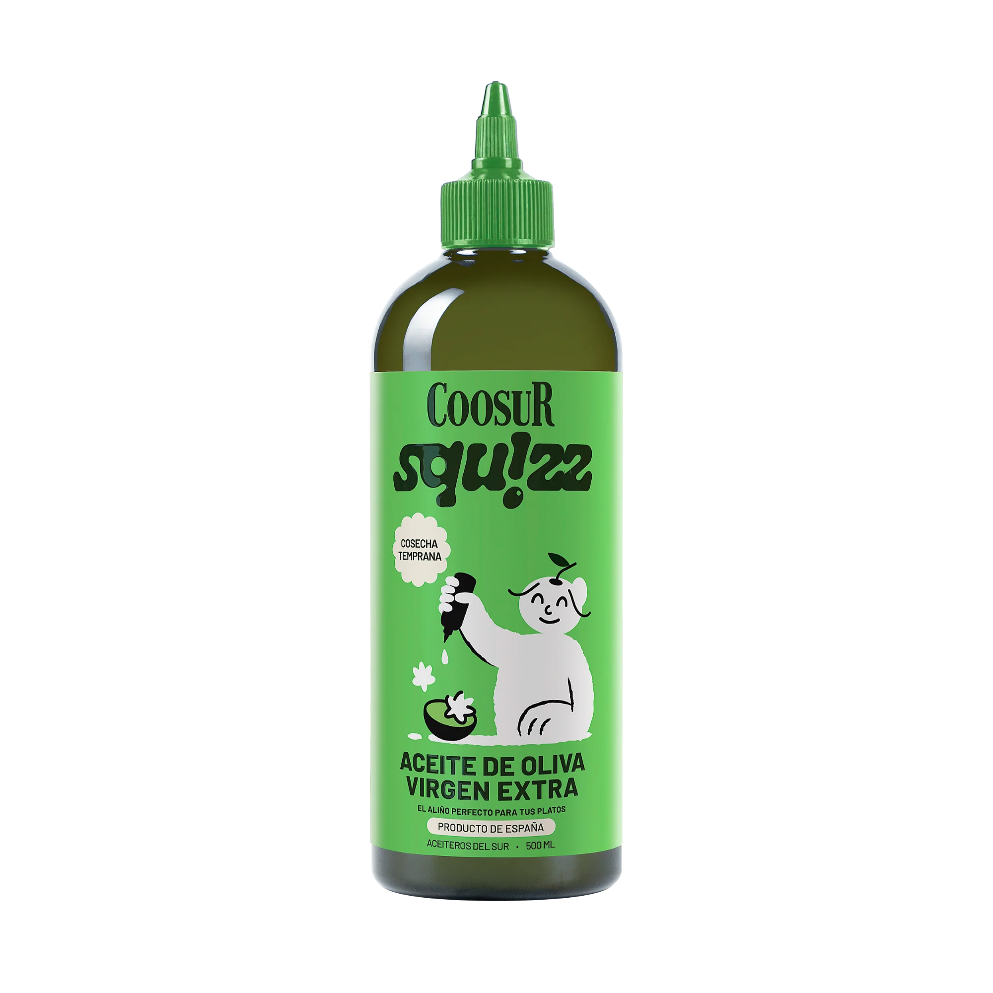 Aceite de Oliva Virgen Extra Cosecha temprana Coosur SQUIZZ 500ml