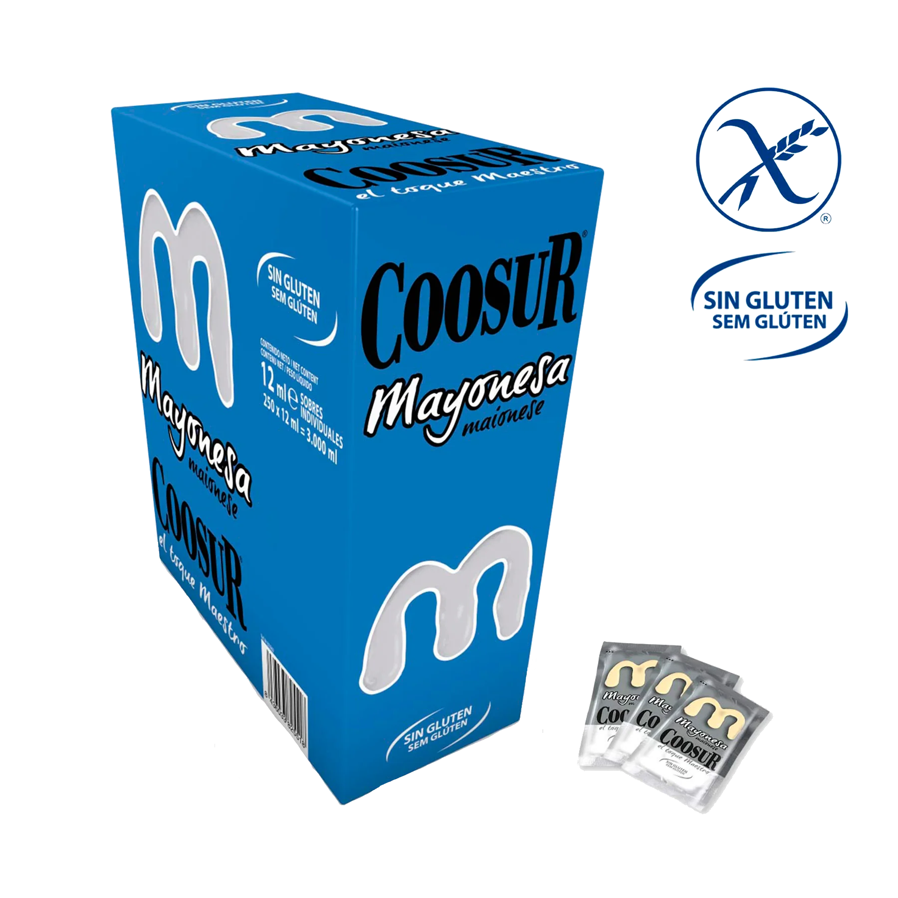 Caja de 250 Monodosis de Mayonesa 12 ml - Image 2