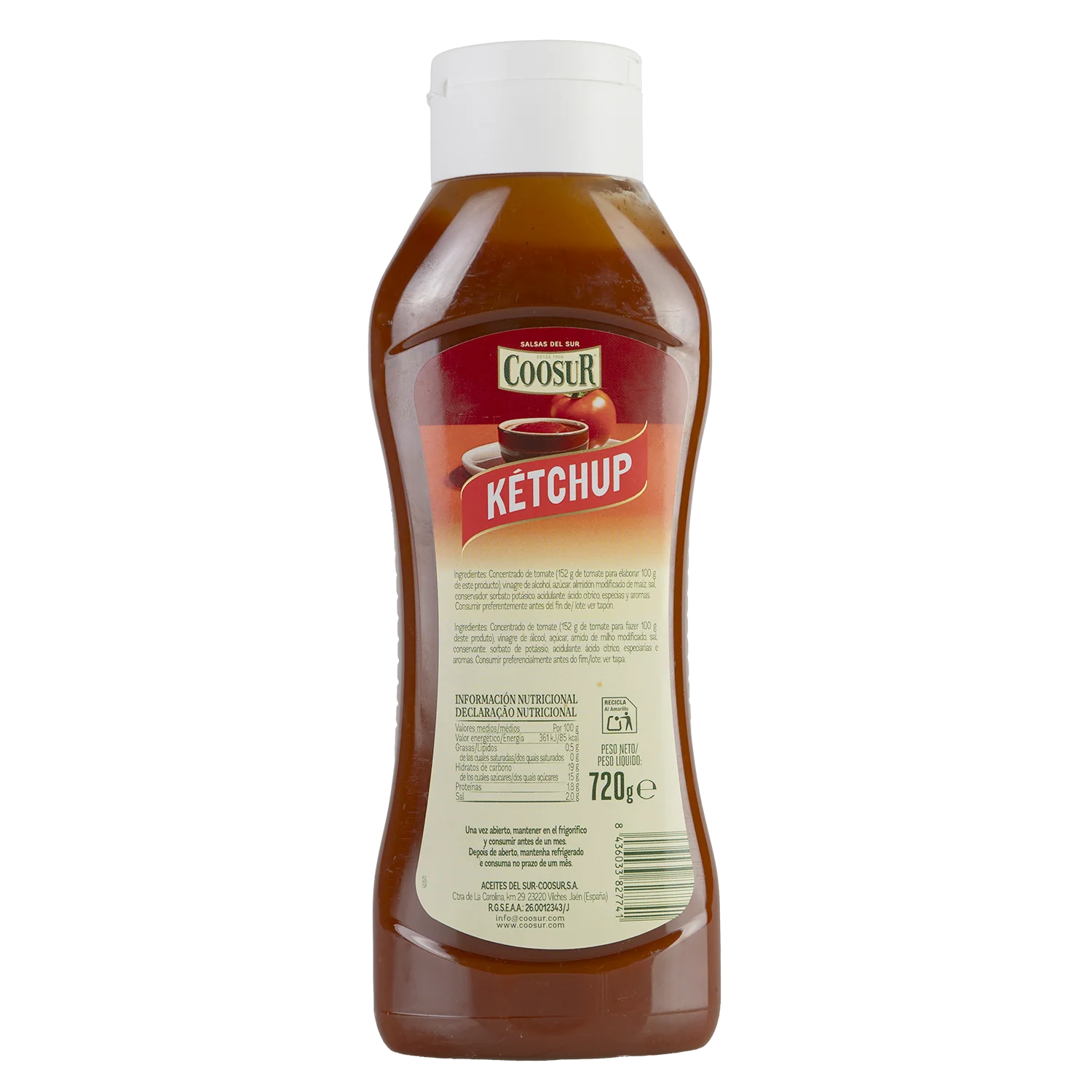 Salsa kétchup 720 gramos - Image 2