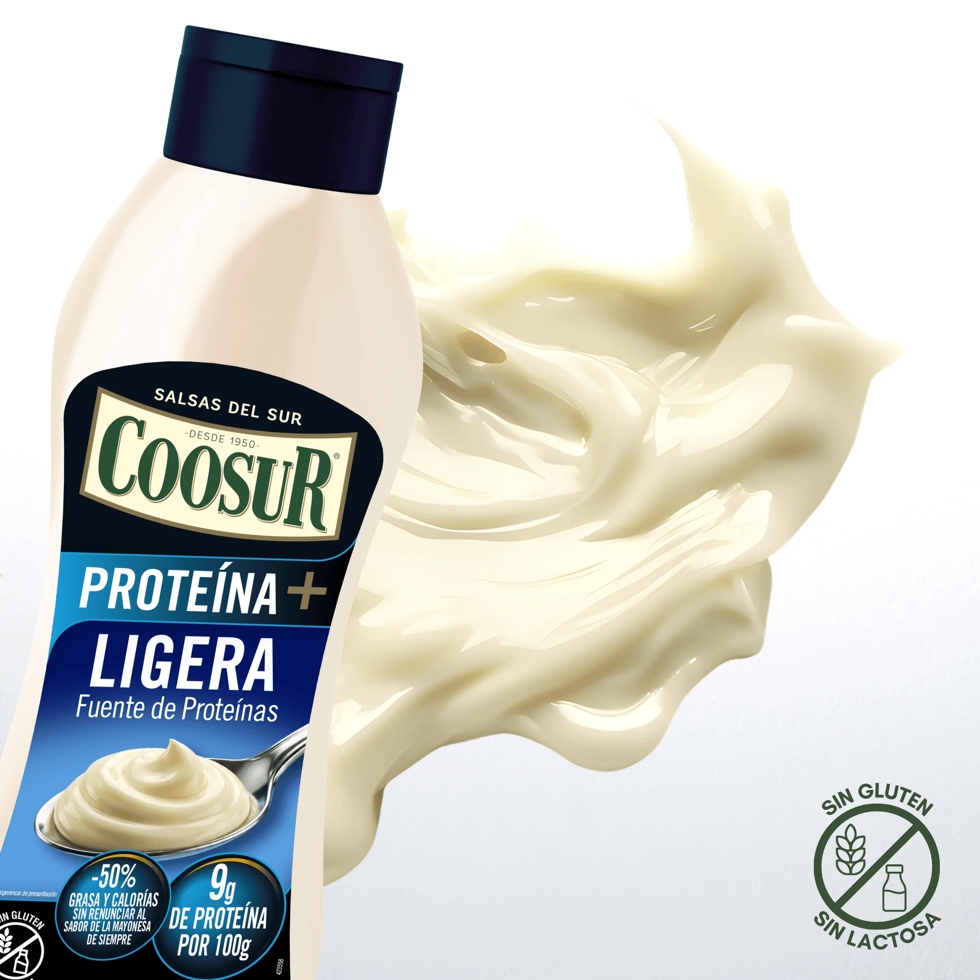 Salsa ligera Coosur fuente de proteína - Image 2