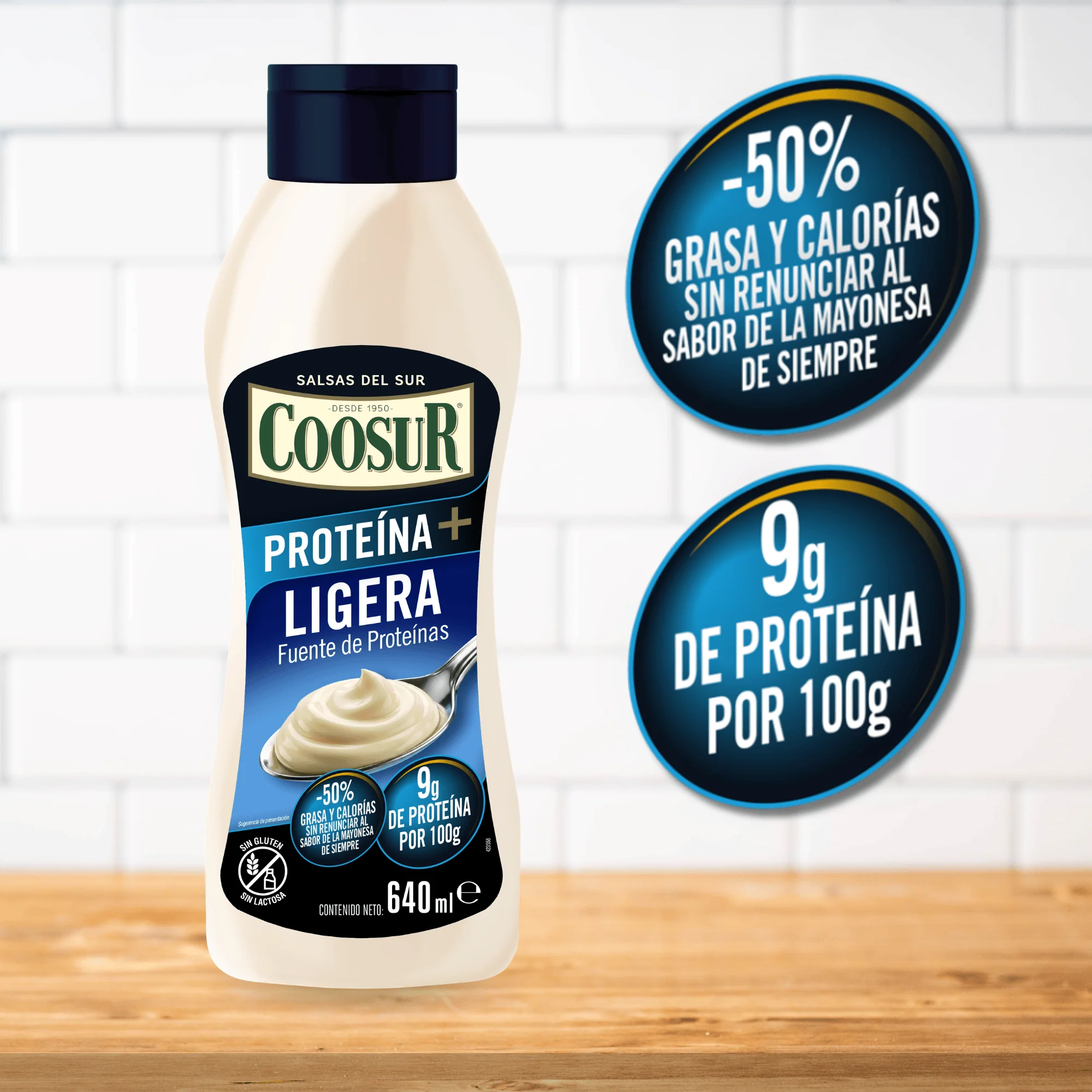 Salsa ligera Coosur fuente de proteína - Image 3
